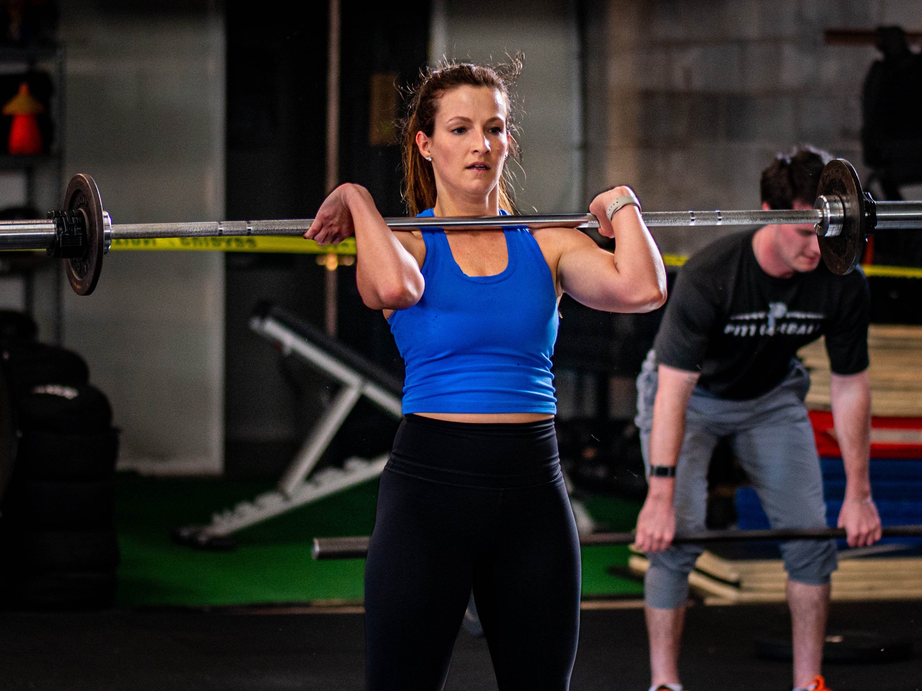 CrossFit Greenville athletes training